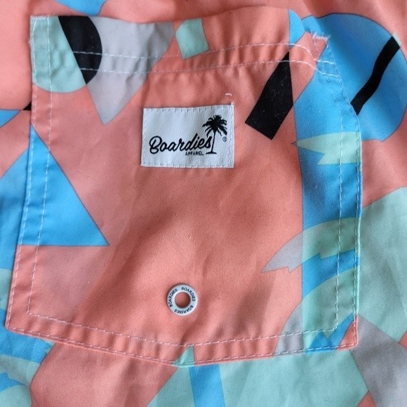 BOARDIES Geo Palm Swim Trunks Men's Size Large *EUC* - Picture 6 of 6